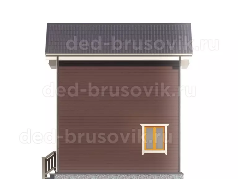 Дом из бруса ДБ-04