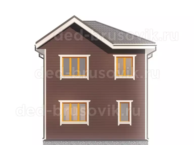 Дом из бруса ДБ-04