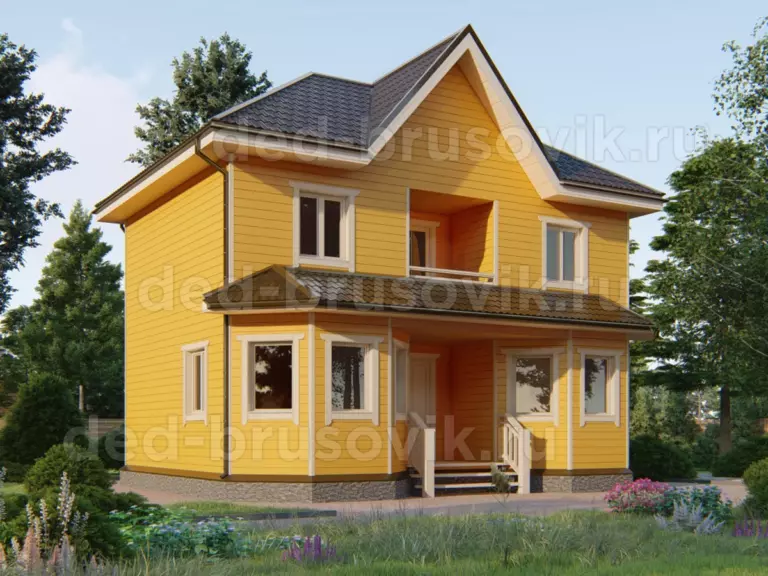 Дом из бруса ДБ-05