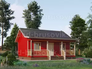 Дом из бруса ДБ-29