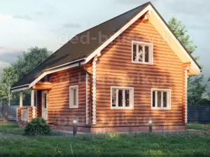 Дом из бревна ДО-02