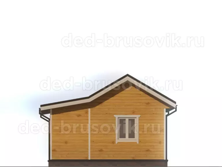 Баня из бруса ББ-09
