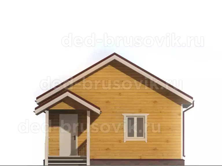Баня из бруса ББ-11