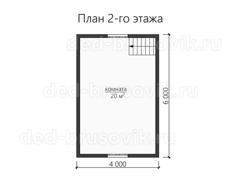Баня из бруса ББ-56