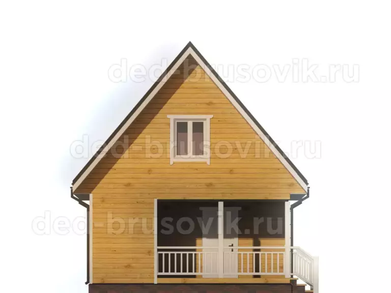 Баня из бруса ББ-56