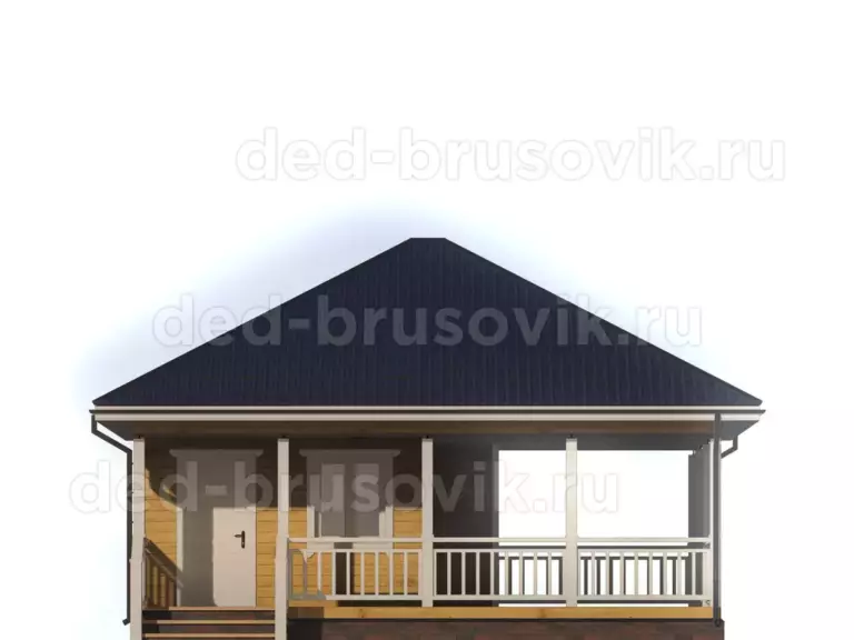 Баня из бруса ББ-57