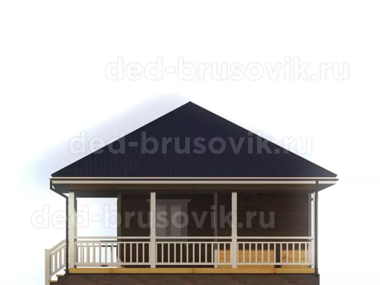 Баня из бруса ББ-57