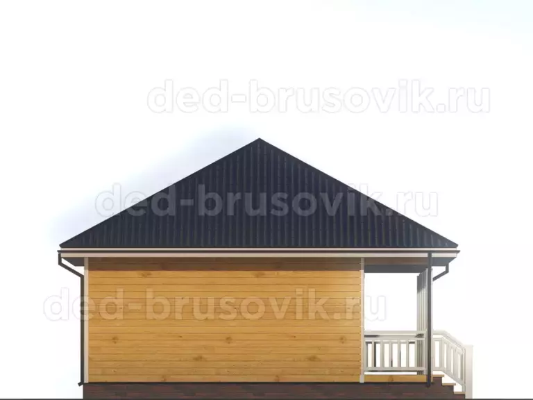 Баня из бруса ББ-57