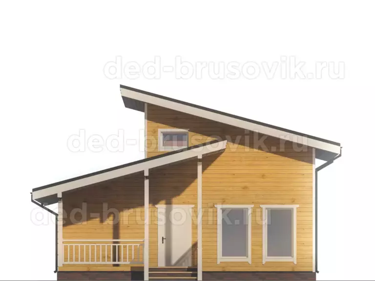 Баня из бруса ББ-63