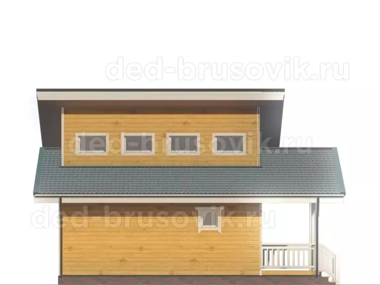 Баня из бруса ББ-63