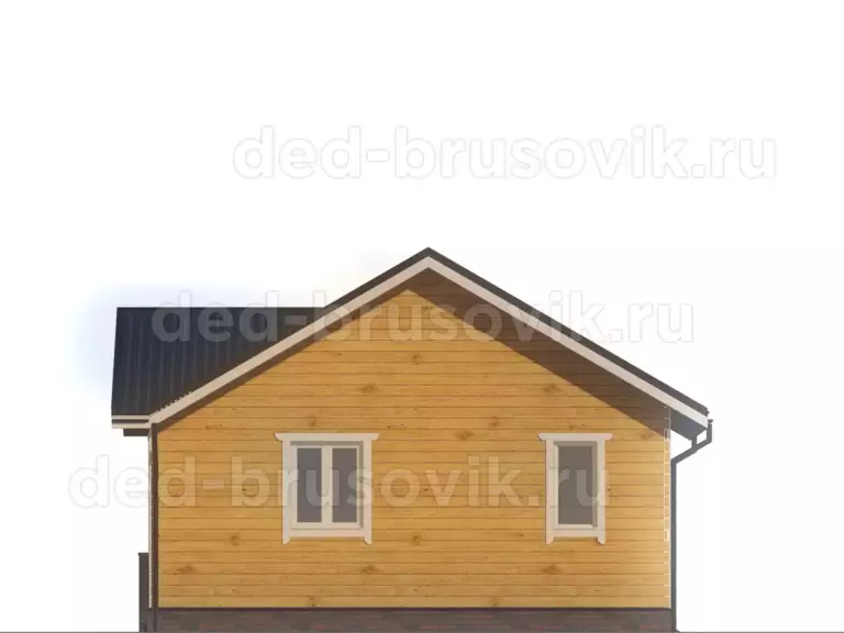 Баня из бруса ББ-65