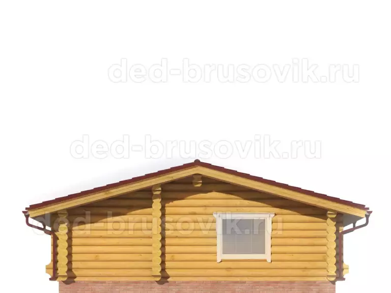Баня из бревна БО-21