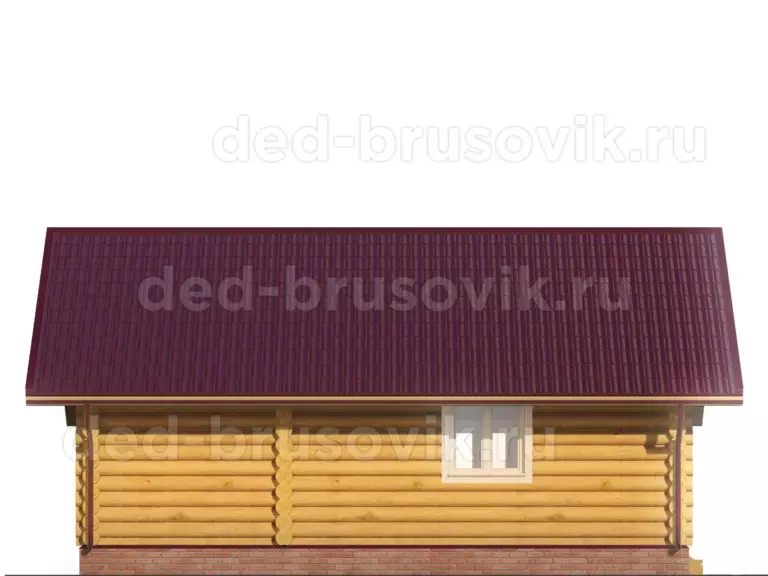 Баня из бревна БО-22