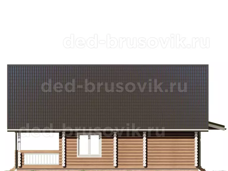 Дом из бревна ДО-22